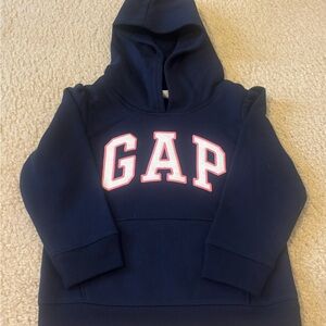GAP Kids Dark Blue Hoodie with Logo